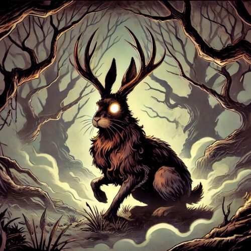 Cryptid JACKALOPE